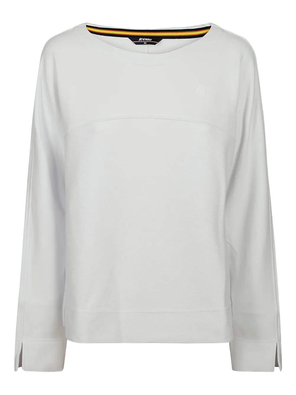 K-Way cotton long-sleeve T-shirt | White | Image 1