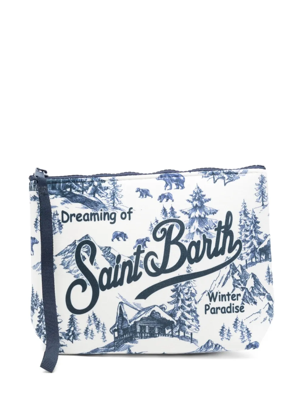 MC2 Saint Barth Clutch com estampa | Branco | Image 1