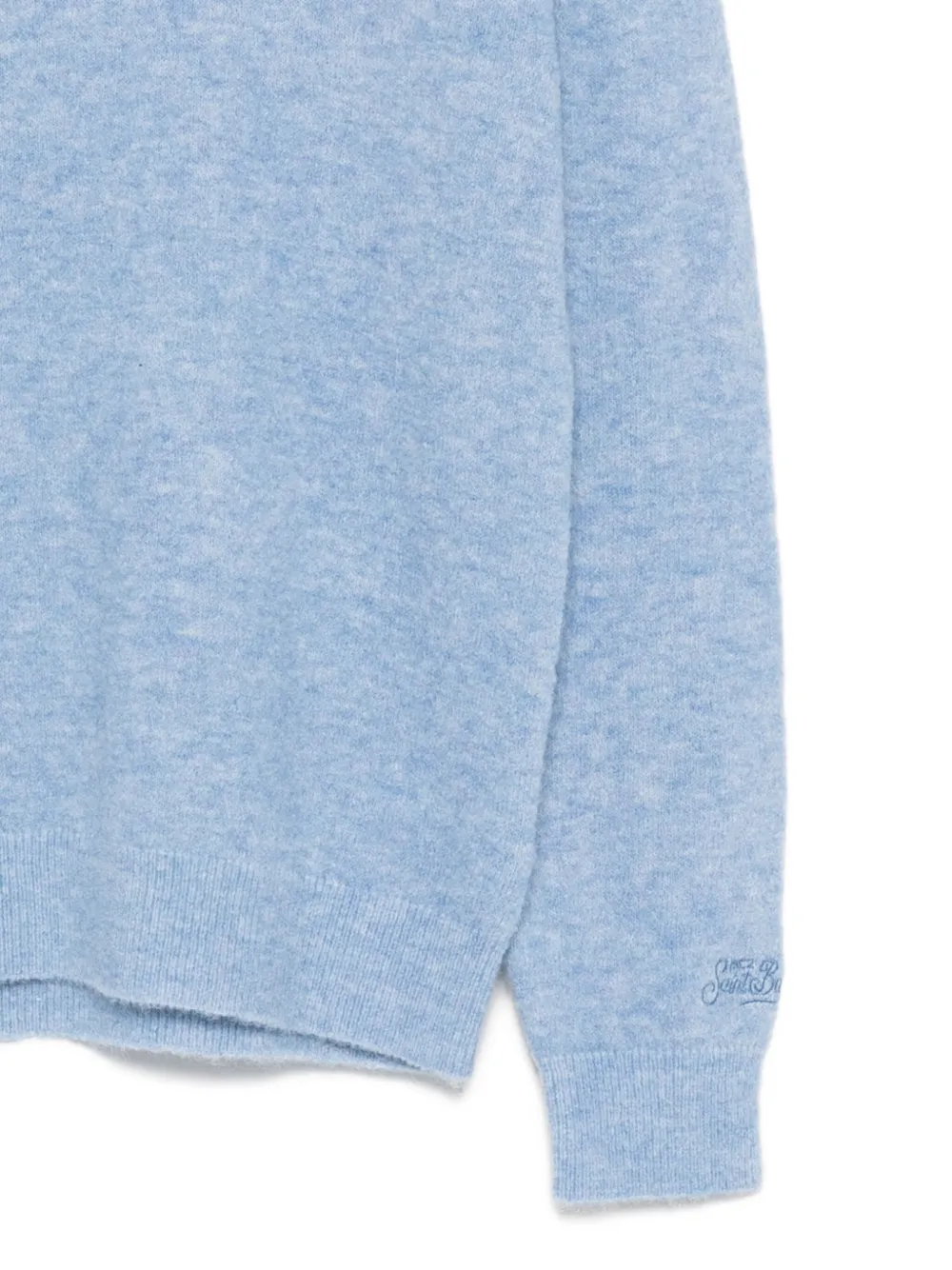 MC2 Saint Barth Trui met polokraag Blauw