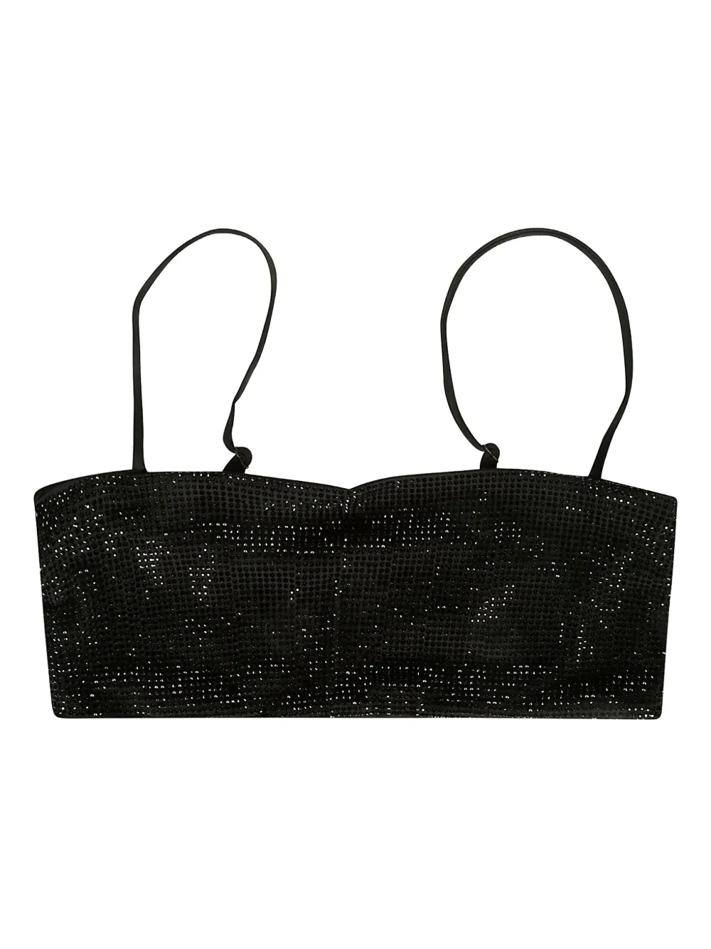 MC2 Saint Barth rhinestone-embellished bikini top | Black | Image 1