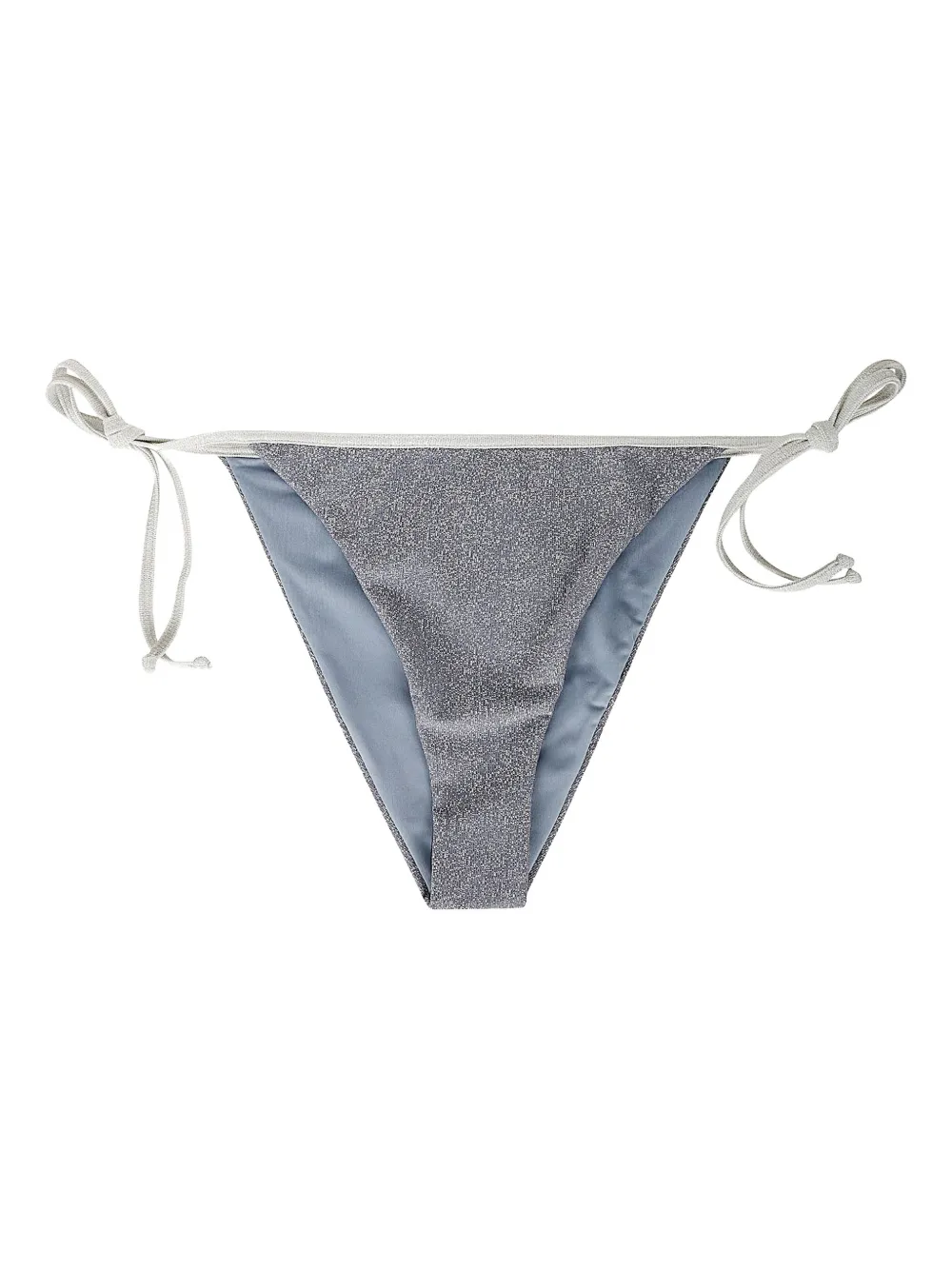 MC2 Saint Barth lurex bikini briefs | Silver | Image 1