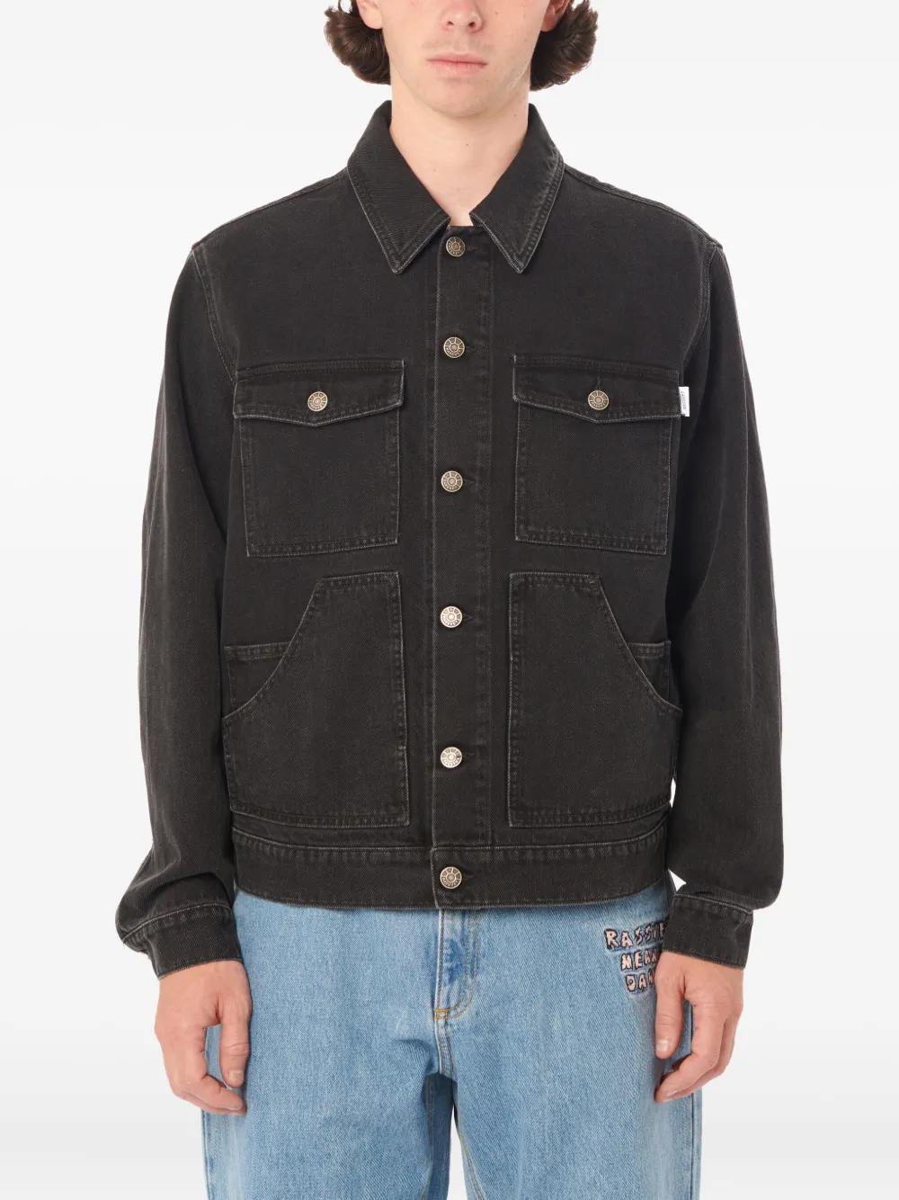 RASSVET denim jacket | Black | Image 1