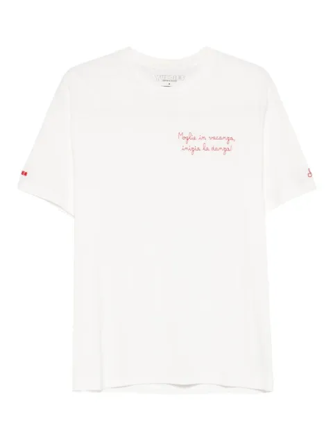 MC2 Saint Barth x Yuppies embroidered-detail T-Shirt