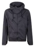 Ten C hooded zip-front jacket - Blue