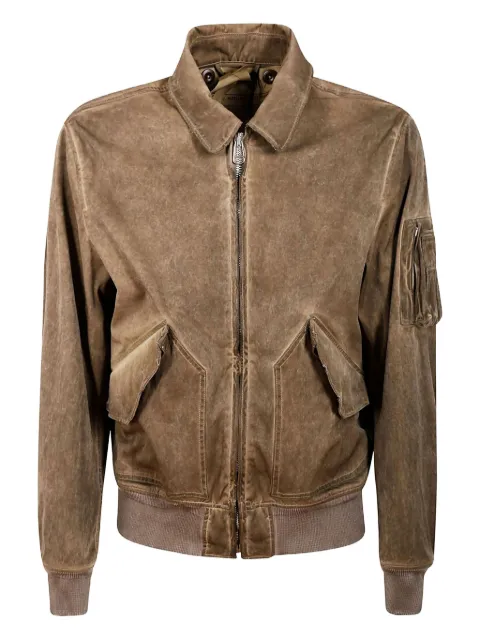 Ten C zip-up bomber jacket