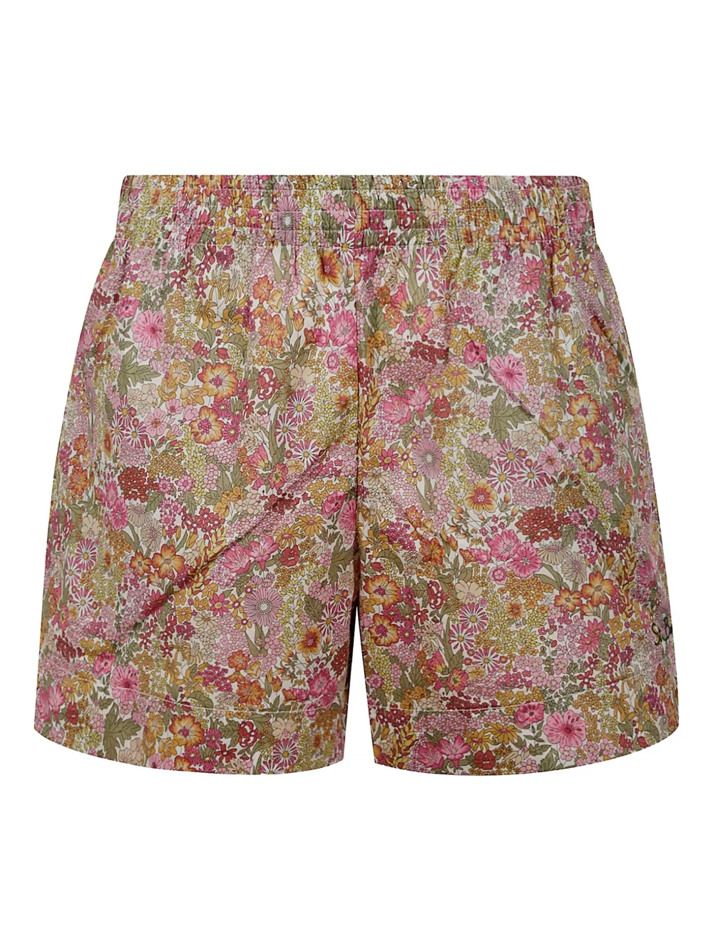 MC2 Saint Barth floral-print shorts | Neutrals | Image 1