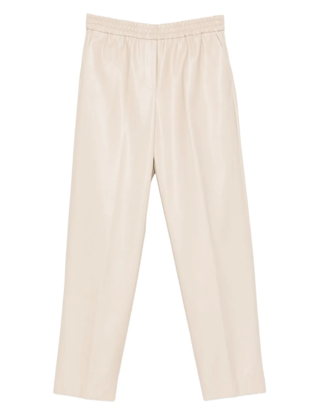 Nude Elastische broek Beige