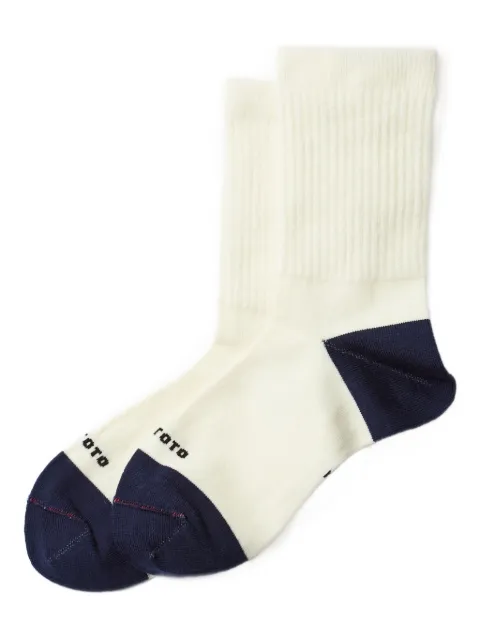 RoToTo ribbed-cuff socks