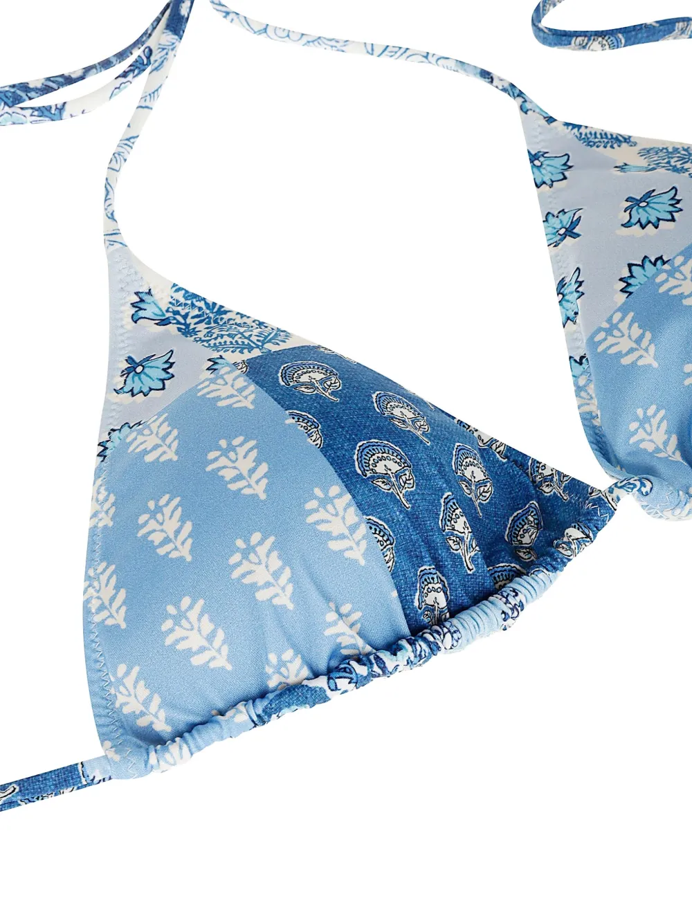 MC2 Saint Barth patchwork triangle bikini top | Bikinis | Image 2