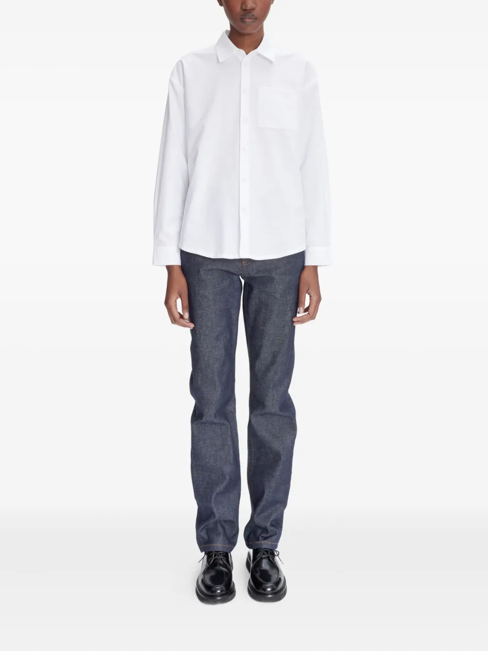 A.P.C. T-shirt met lange mouwen - Wit