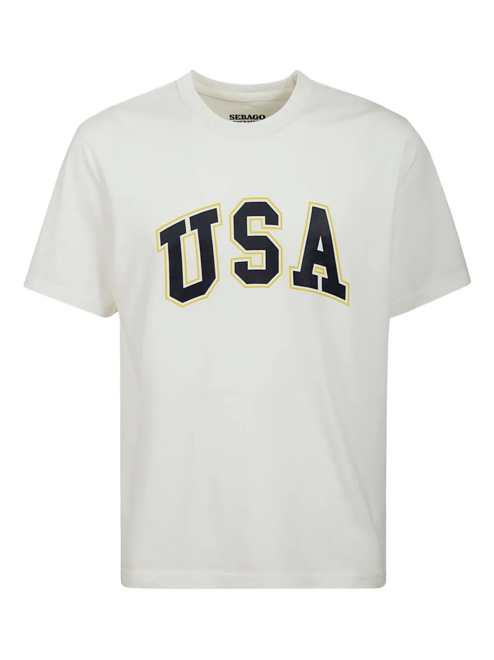 Sebago Danforth Usa T-shirt In White