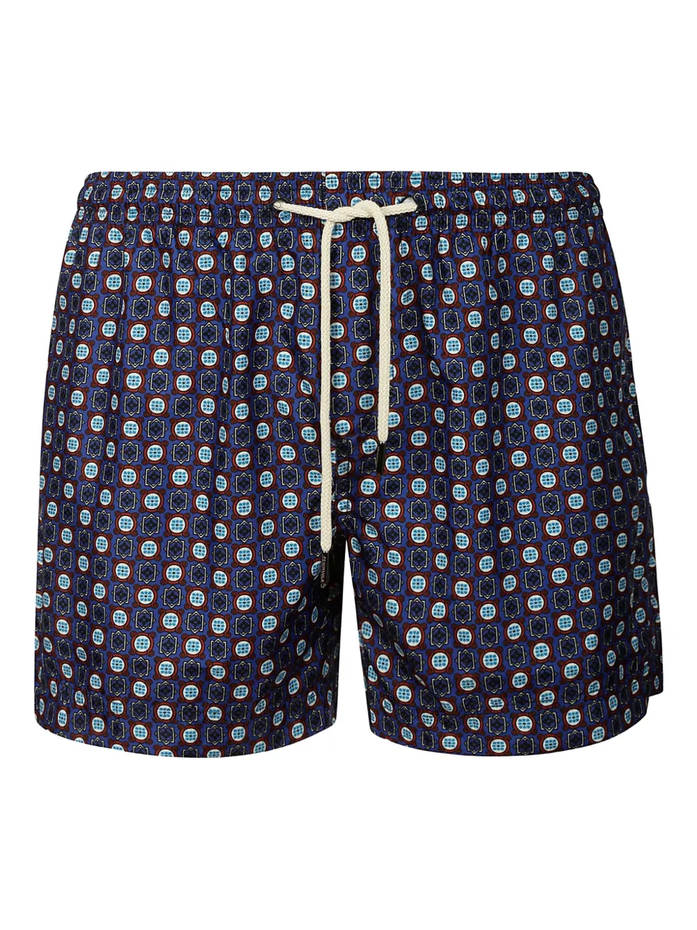 PENINSULA SWIMWEAR geometric-pattern swim shorts | Blue | Image 1
