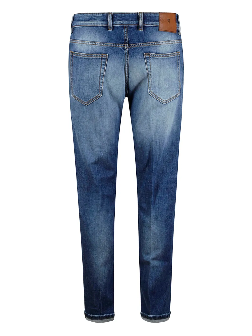 PT Torino five-pocket denim jeans - Blauw
