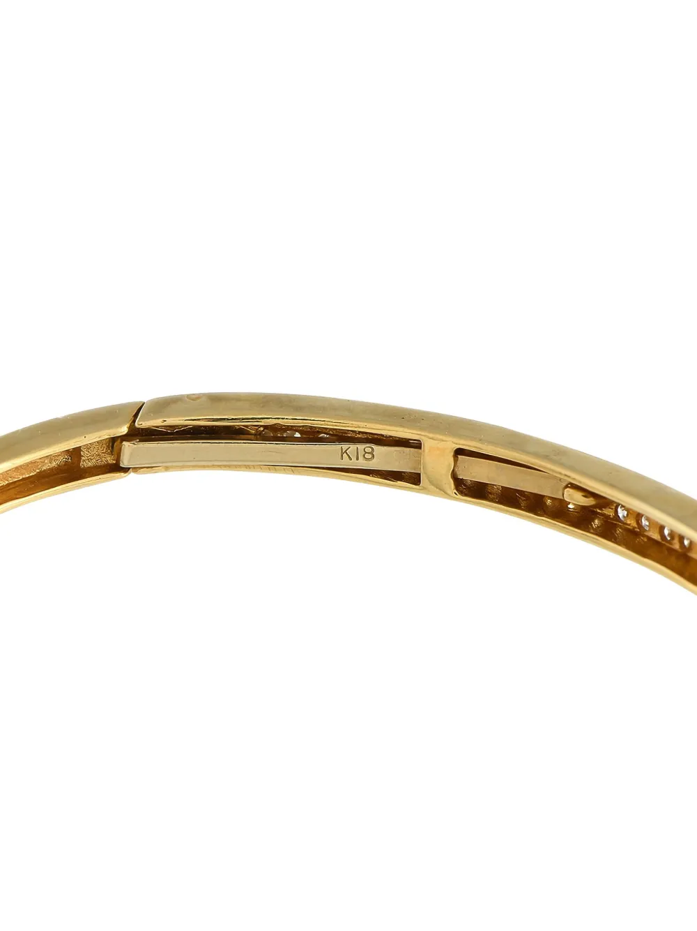 Pre-owned Lb Exclusive 18k Tri-gold Trinity Bracelet In Silver