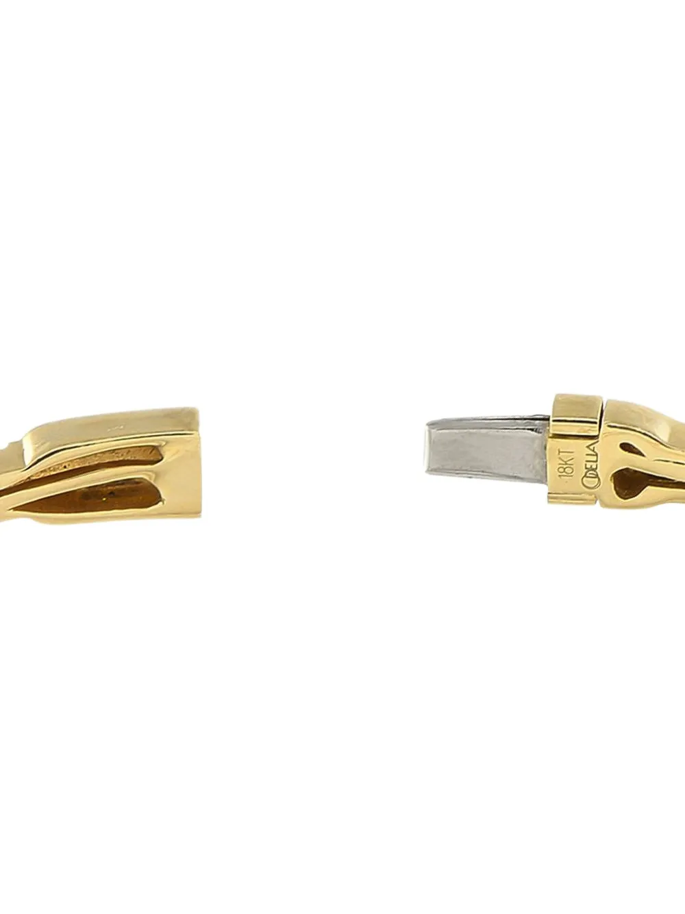 LB Exclusive 18K yellow gold Infinity Knot diamond bracelet | Image 2
