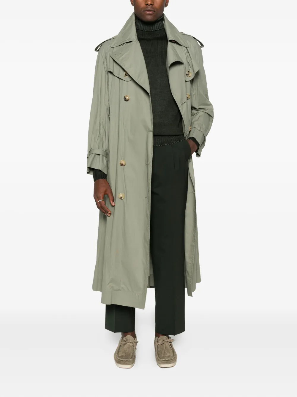 Be Able Pleated Tailored Trousers In Green