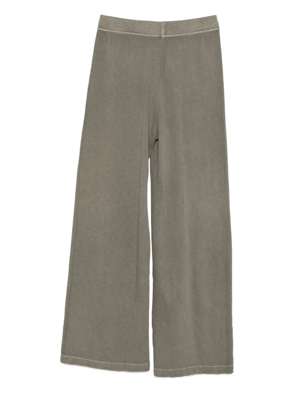 James Perse Drawstring Wide-leg Trousers In Gray