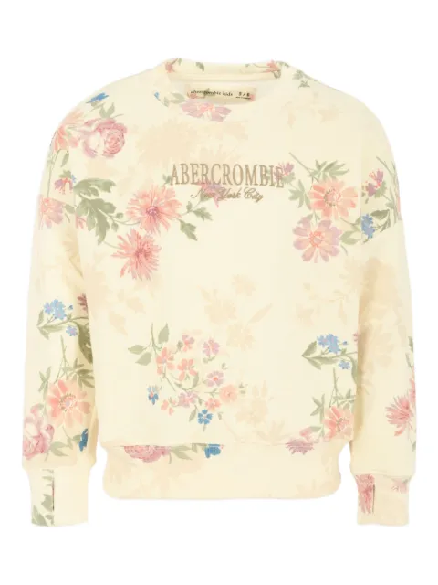 ABERCROMBIE FITCH KIDS floral-print sweatshirt