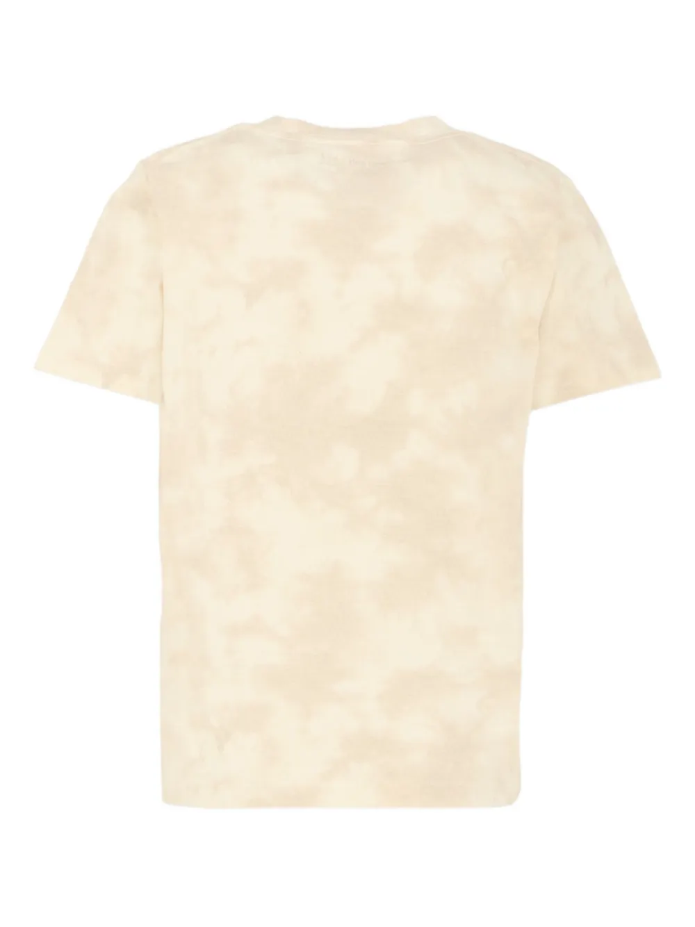 Abercrombie Fitch Tie-dye Crew-neck T-shirt In Neutral