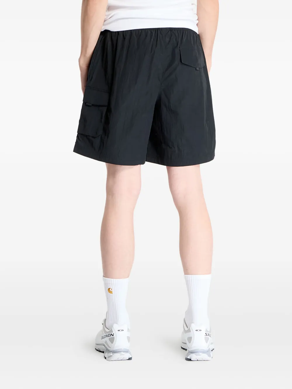 Nike Geweven shorts met cargo zak Zwart