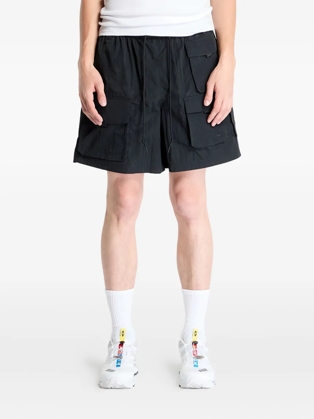 Nike woven cargo-pocket shorts | Black | Image 1