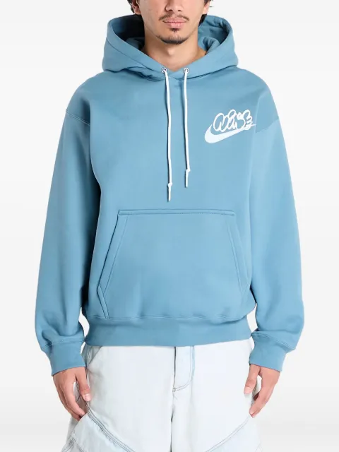 Nike lettering-print hoodie