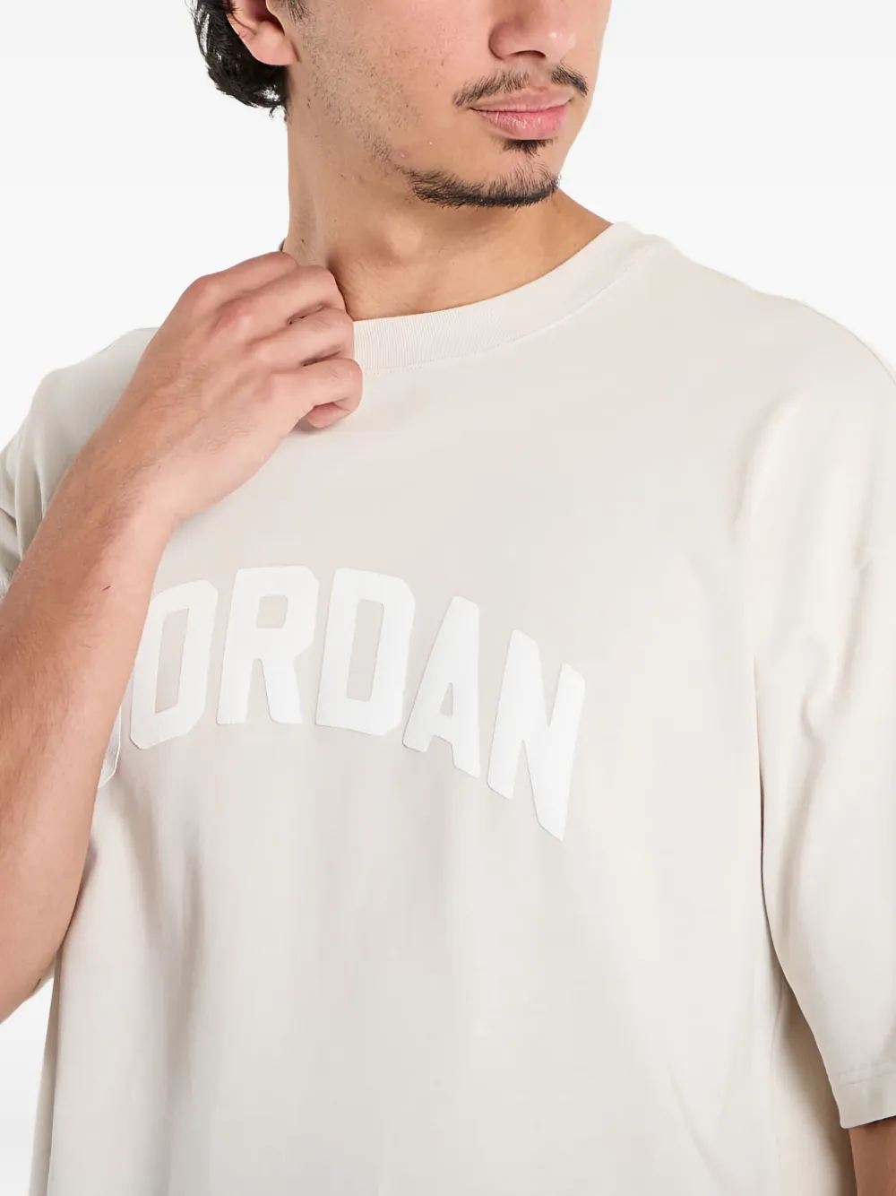 Jordan Flight Essentials Boxy Fit Graphic T-shirt In Neutral