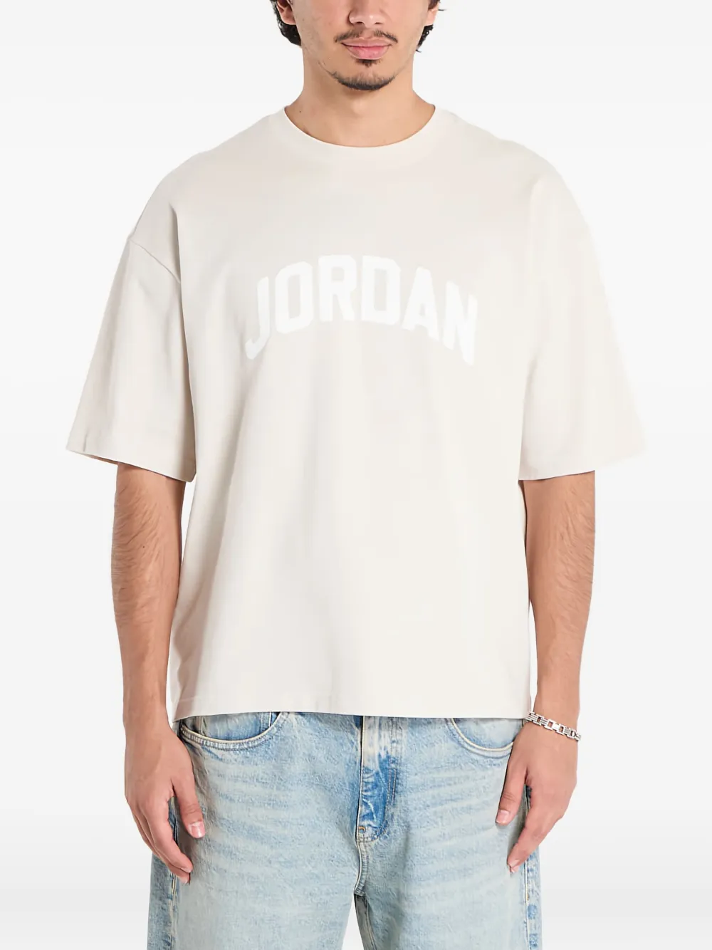 Jordan Flight Essentials logo-print T-shirt | White | Image 1