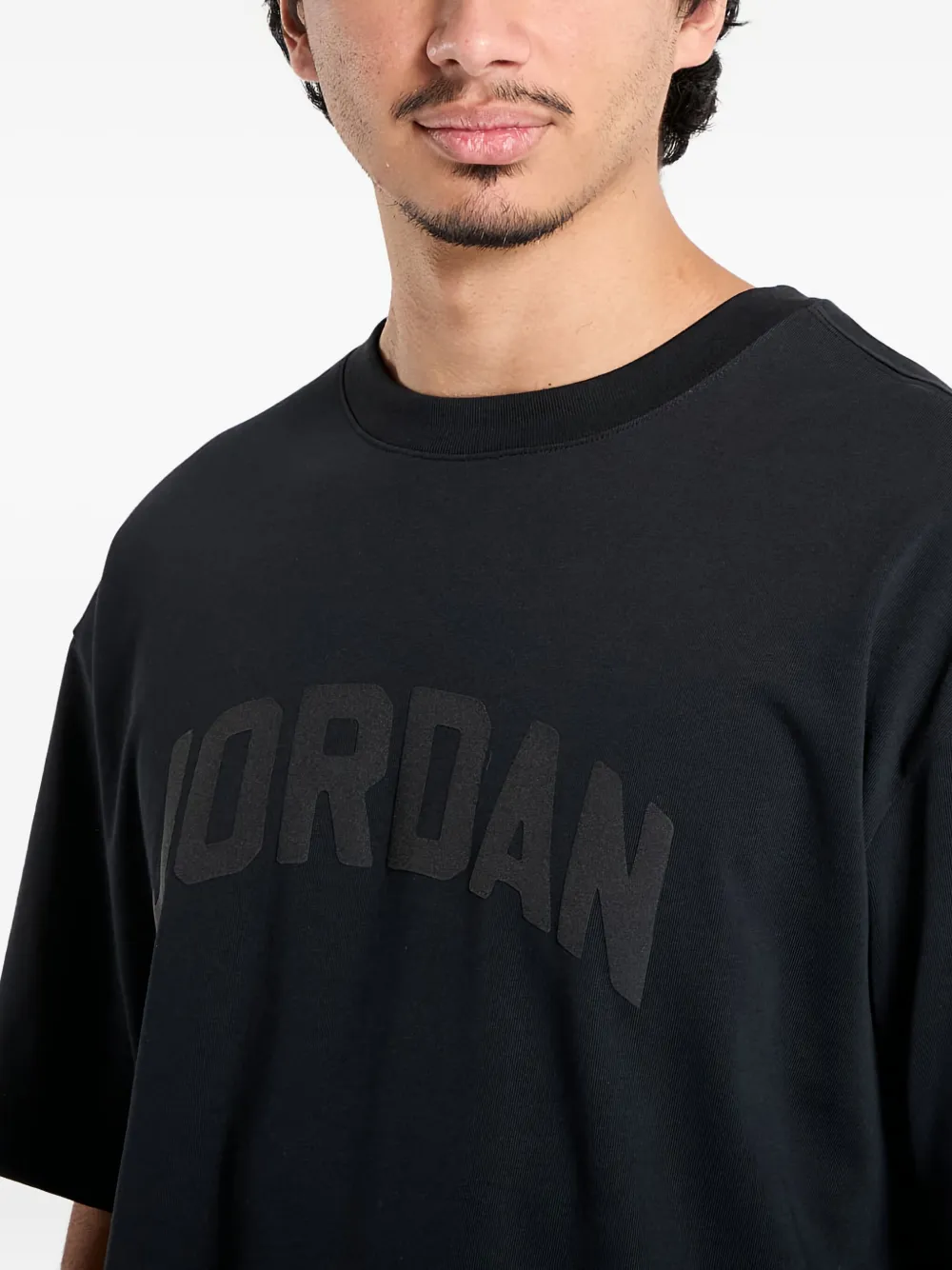 Jordan Flight Essentials T-shirt met logoprint Zwart