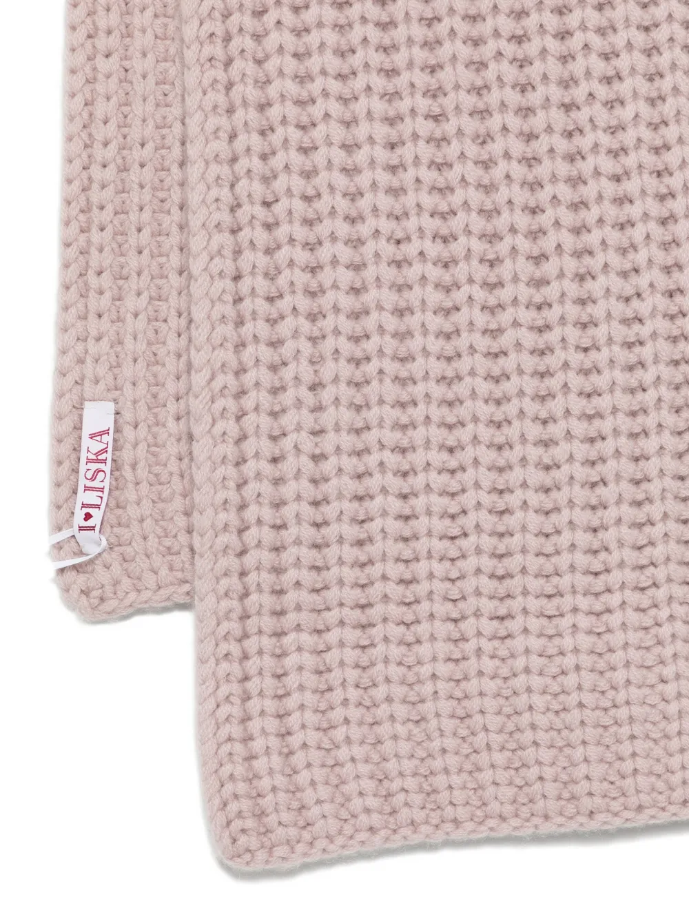 Liska Cashmere Scarf In Brown