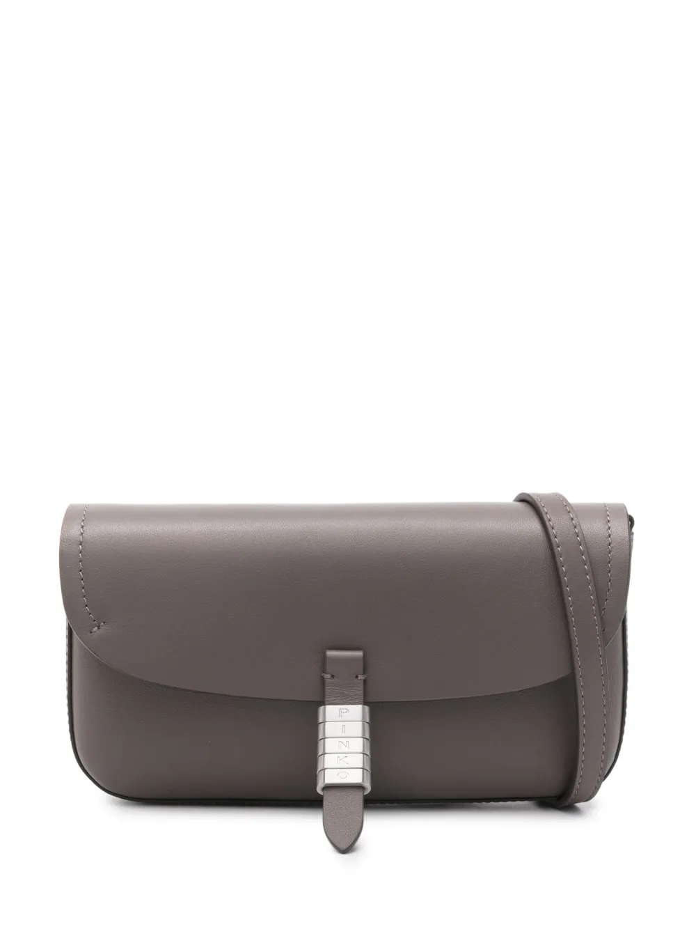 PINKO Borsa a tracolla con logo - Grigio