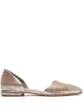Officine Creative Sue pointed-toe flat - Metallic