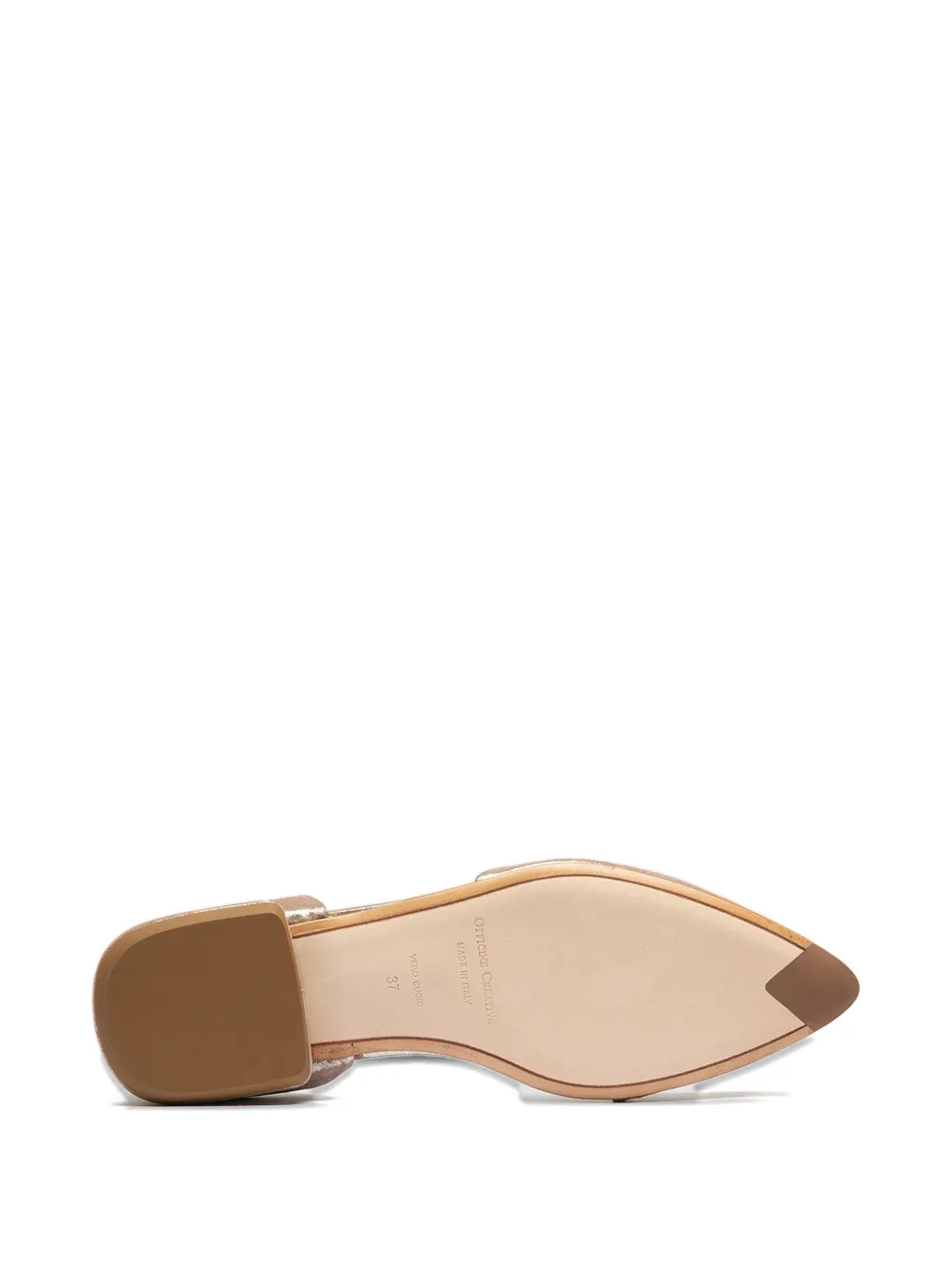Officine Creative Sue Pointed-toe Flat In Multi
