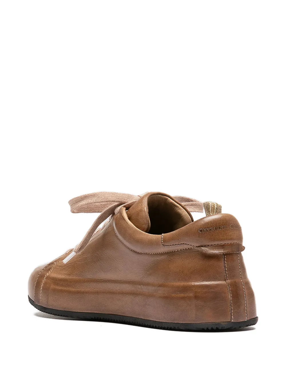 Officine Creative Easy DD 001 Ignis leather sneakers Bruin
