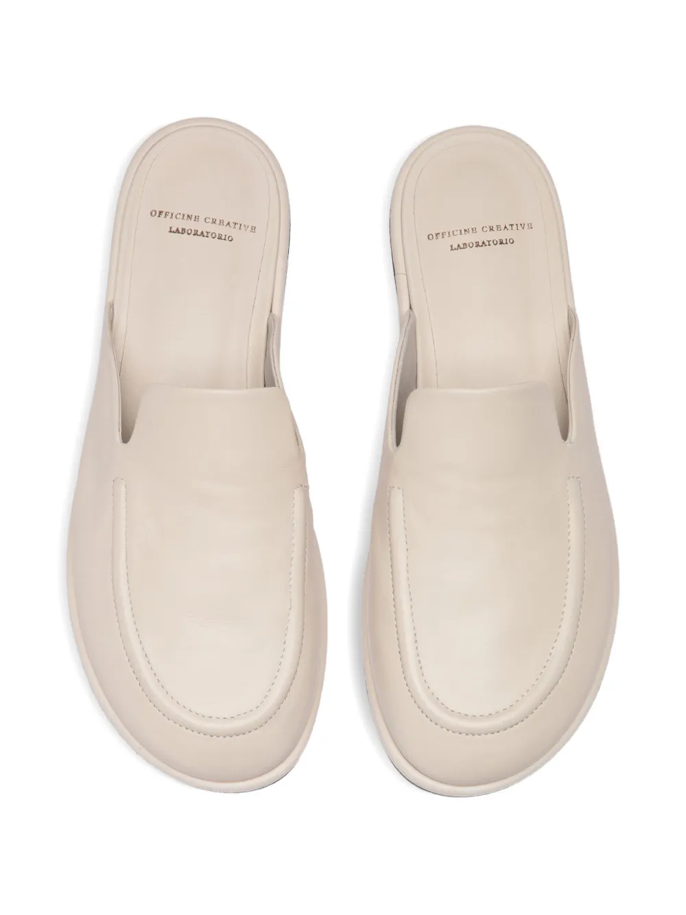 Officine Creative Miene leather mules Roze