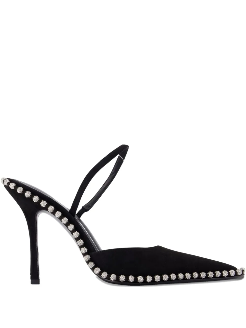 Alexander Wang embellished heeled pumps Zwart