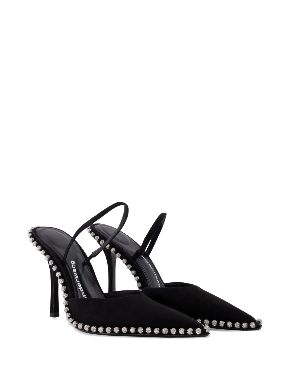 Alexander Wang embellished heeled pumps Zwart