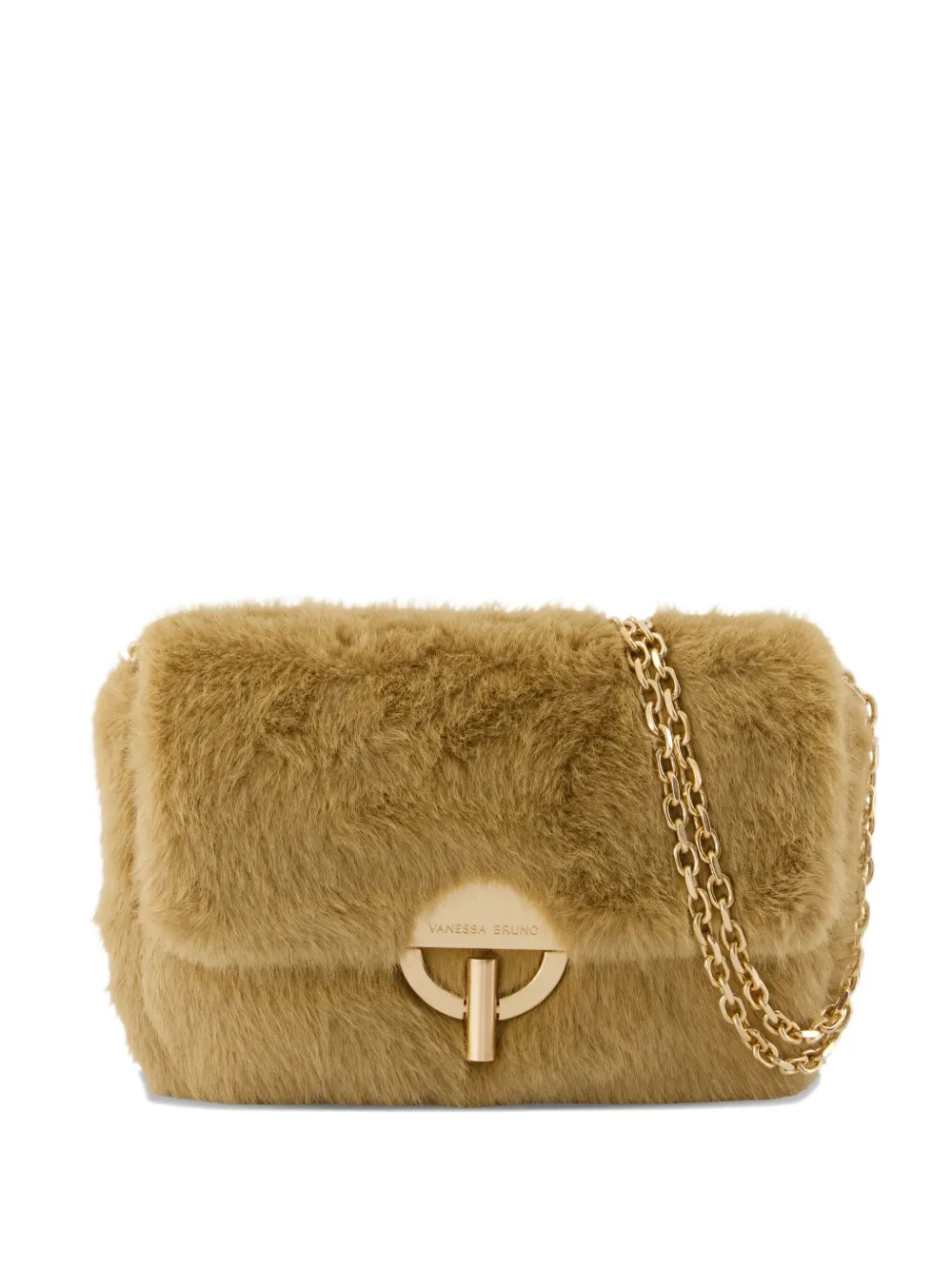 Vanessa Bruno Moon Moyen Shoulder Bag In Neutral