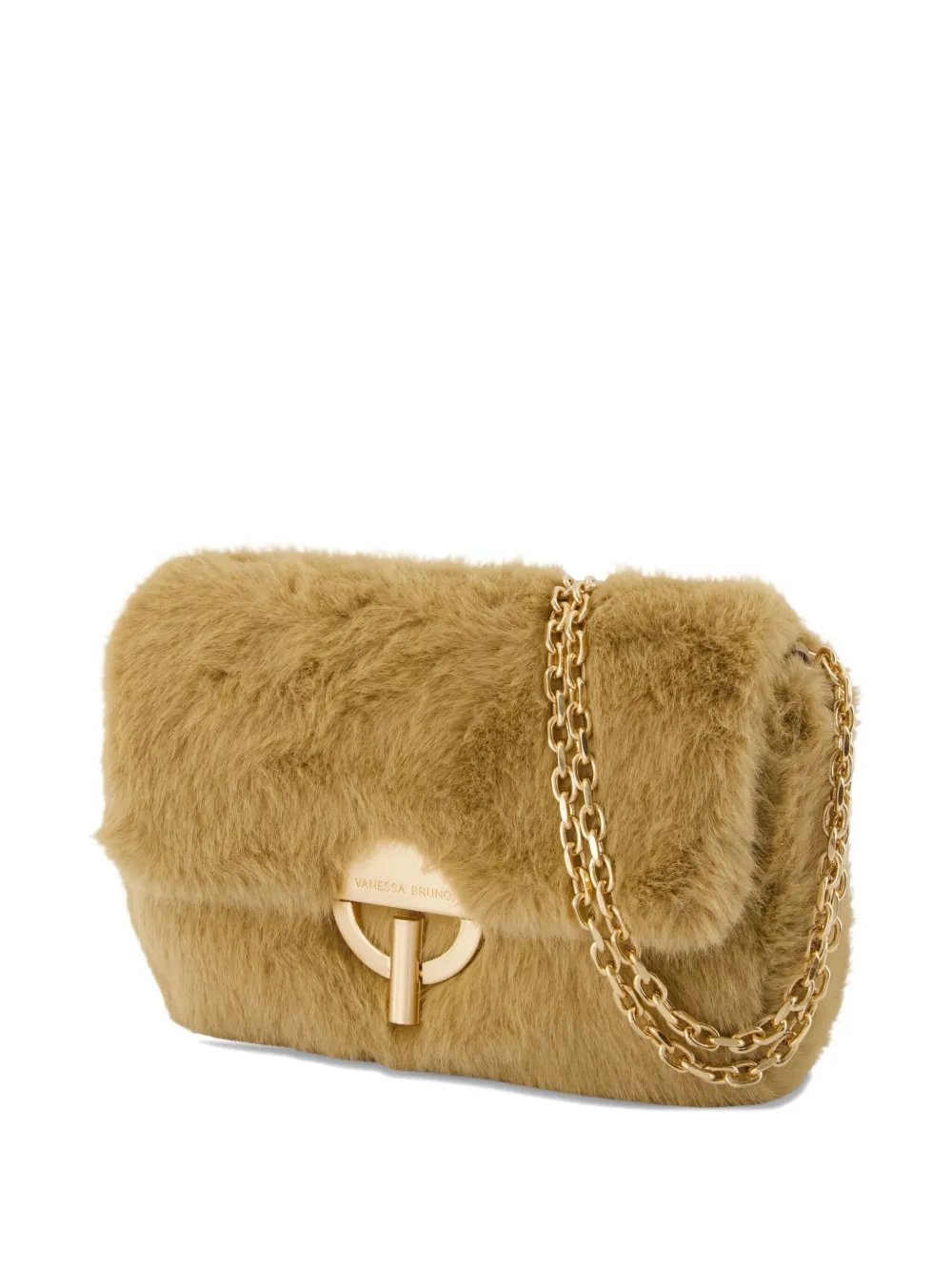 Vanessa Bruno Moon Moyen Shoulder Bag In Neutral