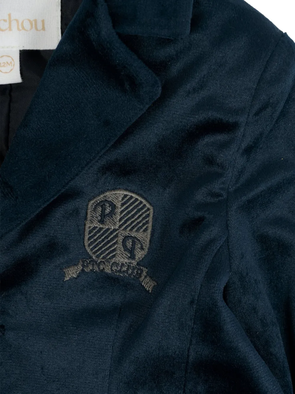 Patachou Jack met geborduurd logo Blauw