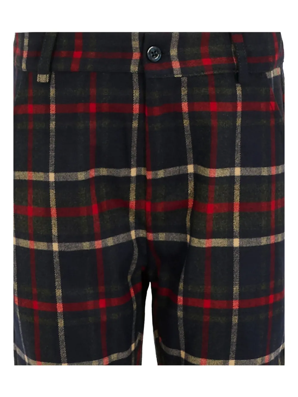 Patachou Checked Pants In Multi
