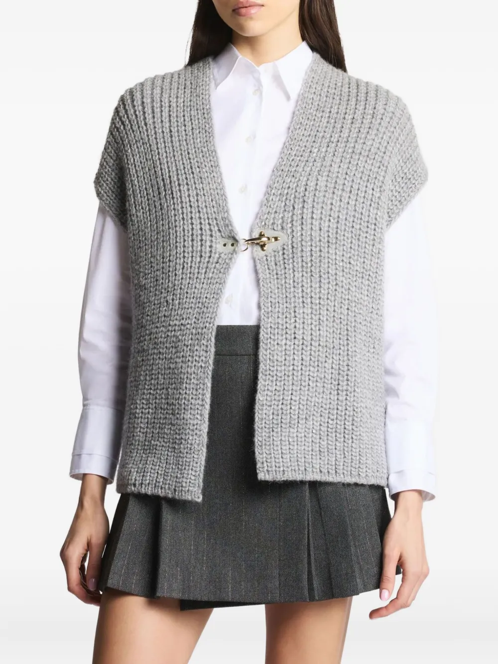 Fay hook-fastening cardigan | Cardigans | Image 2