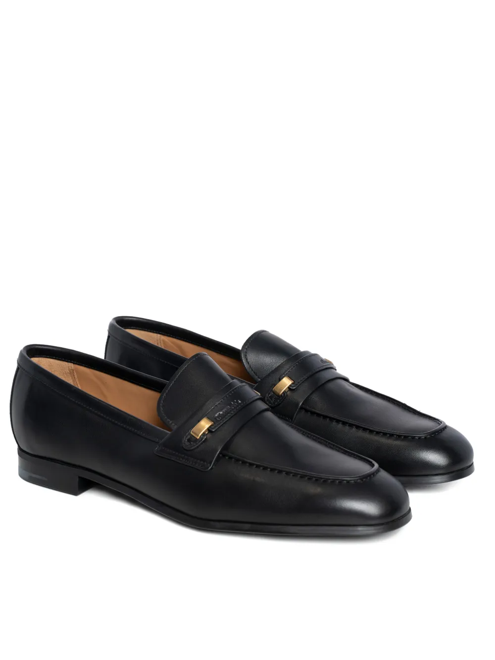 Church's logo-detail loafers Zwart