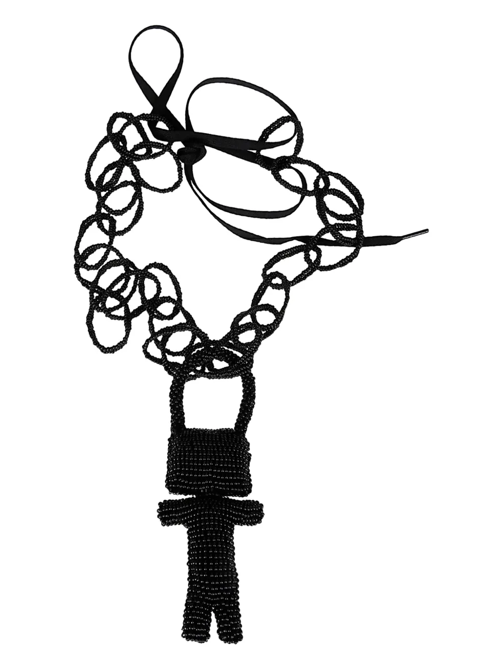 Jejia Tea beaded-robot chain necklace | Image 2