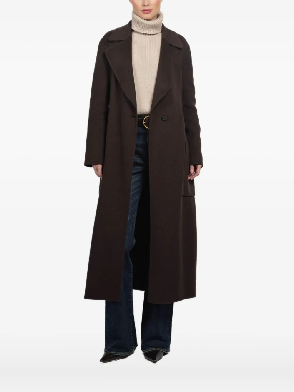Kulson Madison belted coat | Brown | Image 1