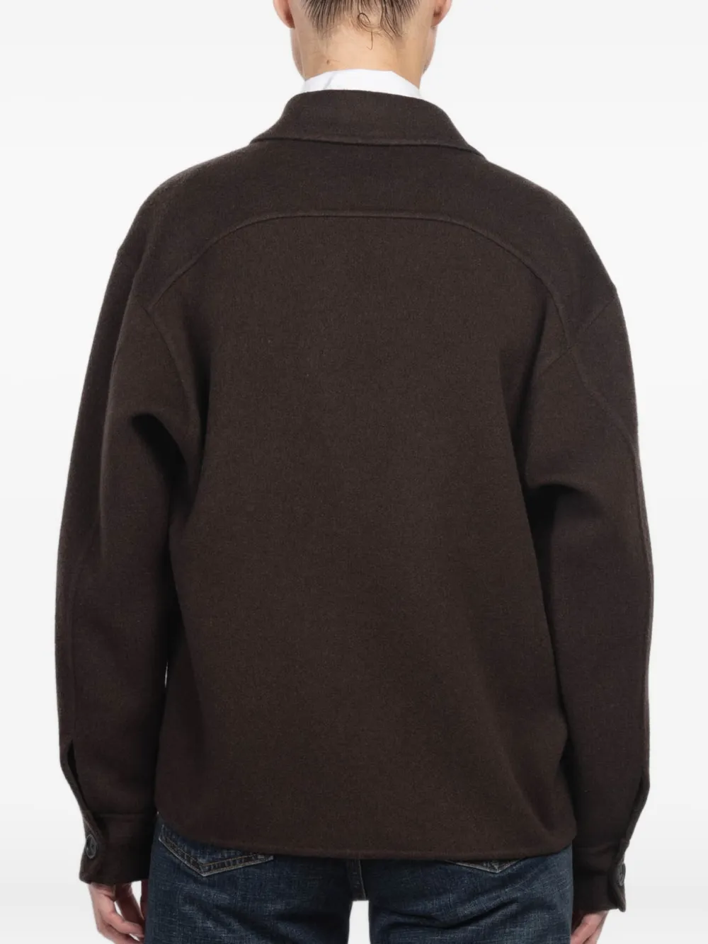 Kulson Maren Patch-pocket Jacket In Brown