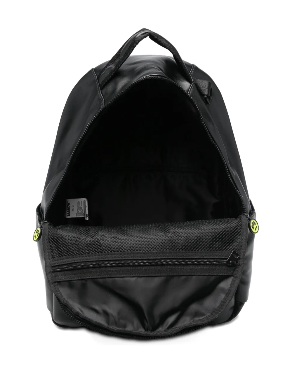 Barrow Faux-leather Backpack In Black