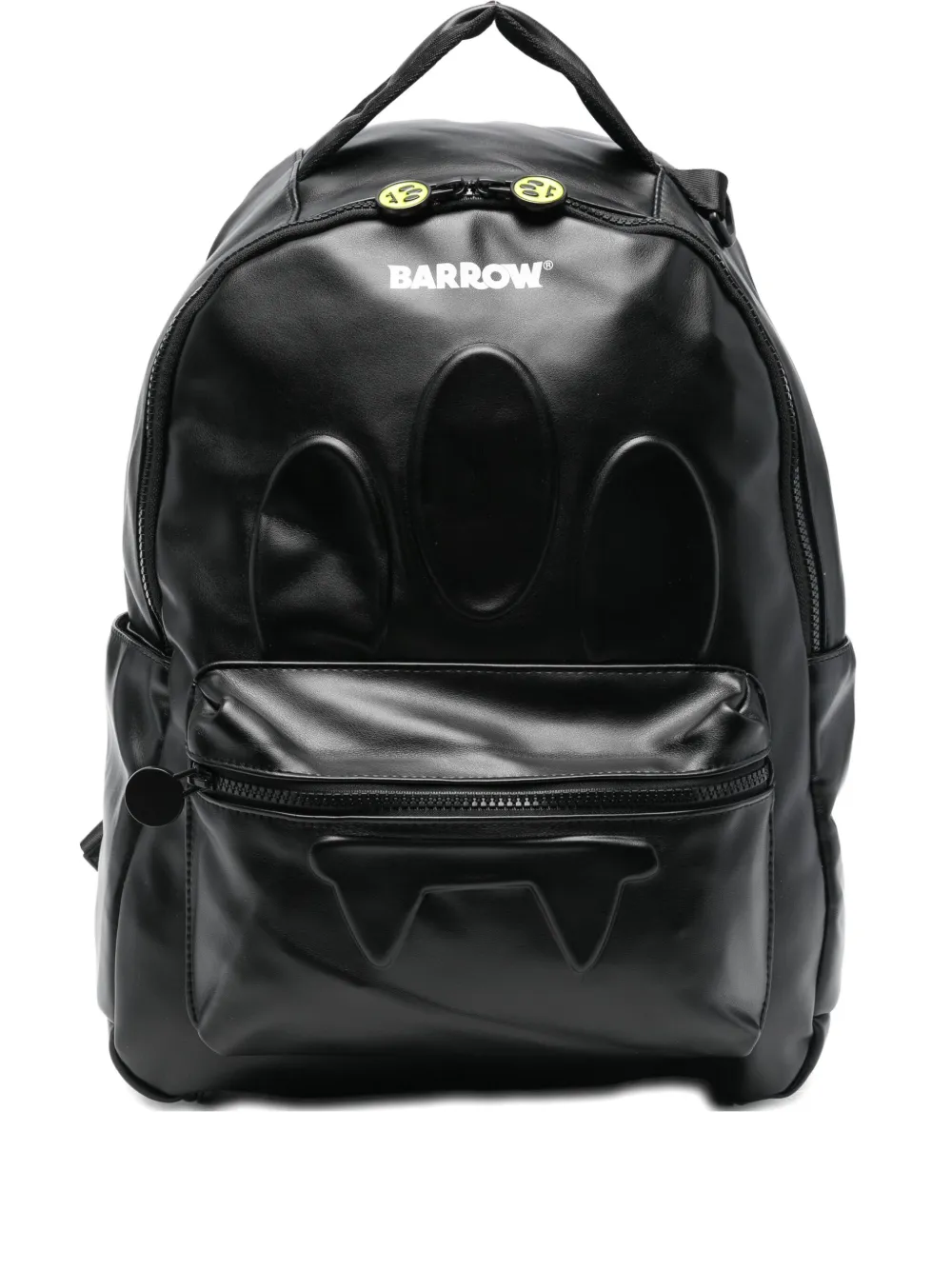 Barrow Faux-leather Backpack In Black