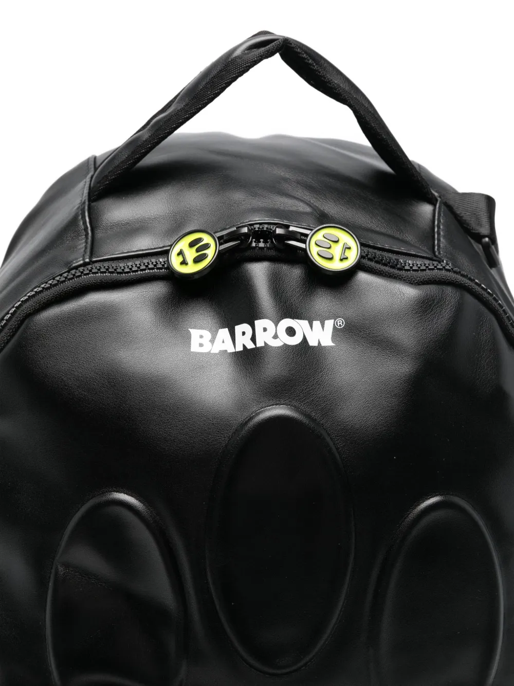 Barrow Faux-leather Backpack In Black
