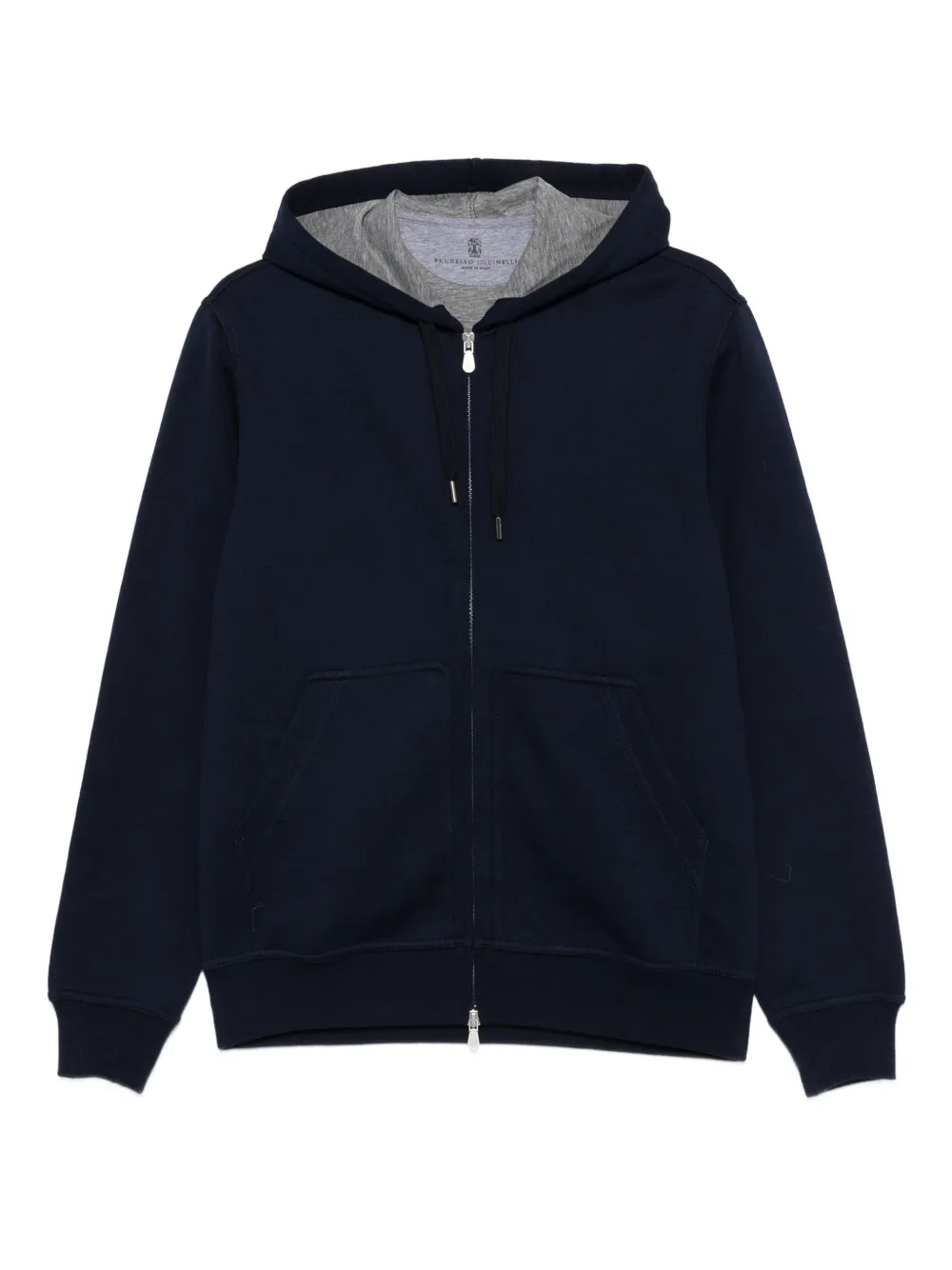 Brunello Cucinelli zip-up hoodie | azul | Image 1